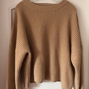 Tan Sweater